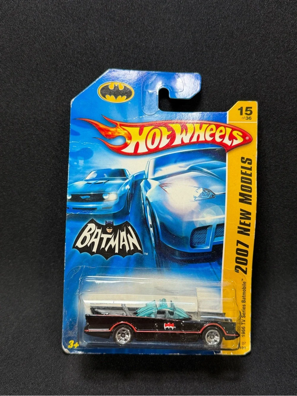 2007 Hot Wheels First Editions '66 TV Batmobile Batman The Dark Knight mobile
